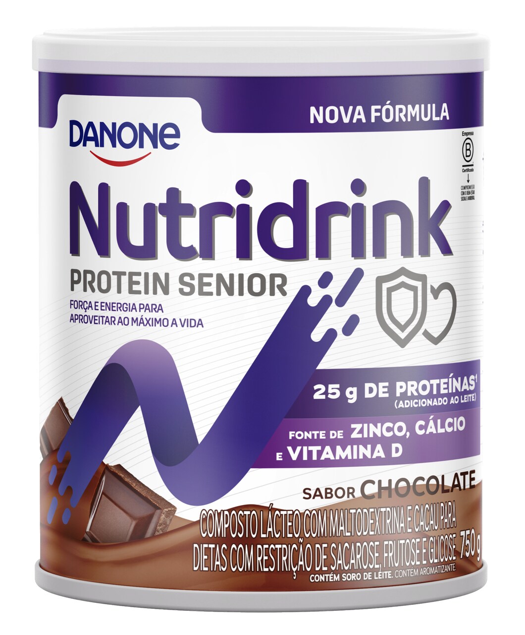 NUTRIDRINK PROTEIN SENIOR CHOCOLATE 750G