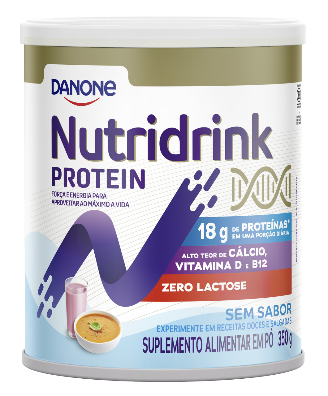 NUTRIDRINK PROTEIN SEM SABOR 350G